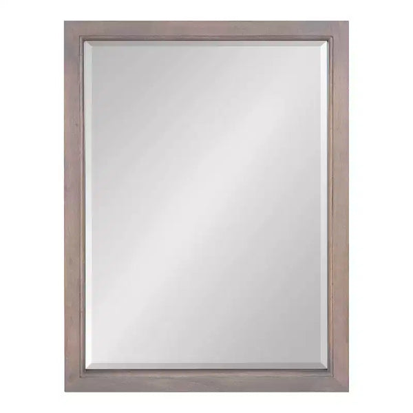 Miroir mural décoratif à cadre en bois