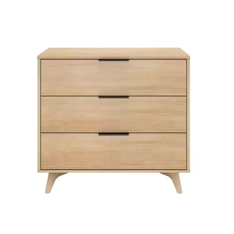 3 Drawer Dresser with Brass Handle