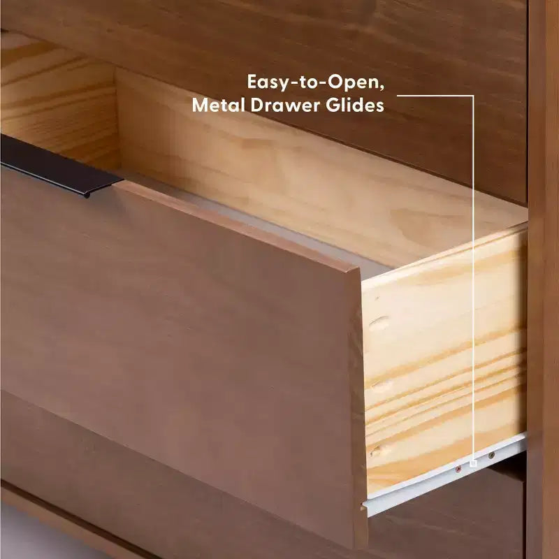 3 Drawer Dresser with Brass Handle