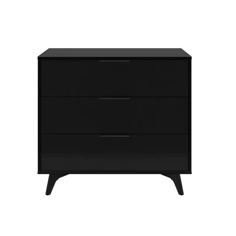 3 Drawer Dresser with Brass Handle