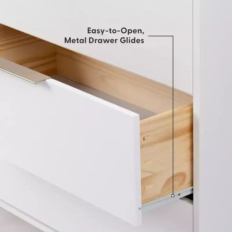 3 Drawer Dresser with Brass Handle