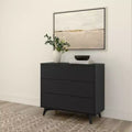 3 Drawer Dresser with Brass Handle