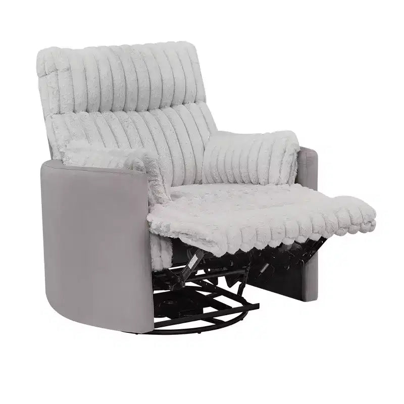 Wide Wale Corduroy Upholstery Manual Recliner