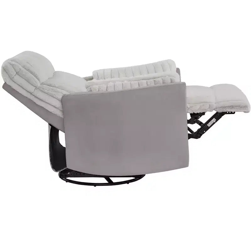 Wide Wale Corduroy Upholstery Manual Recliner