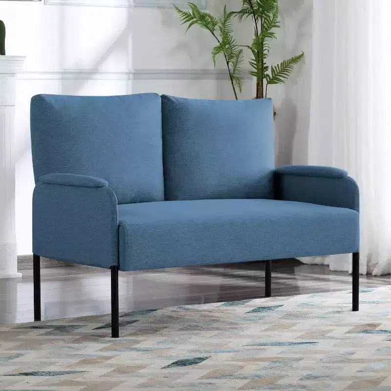 47" Lazy Floor Curved Bubble Chair Oversized Single for Living Room Green