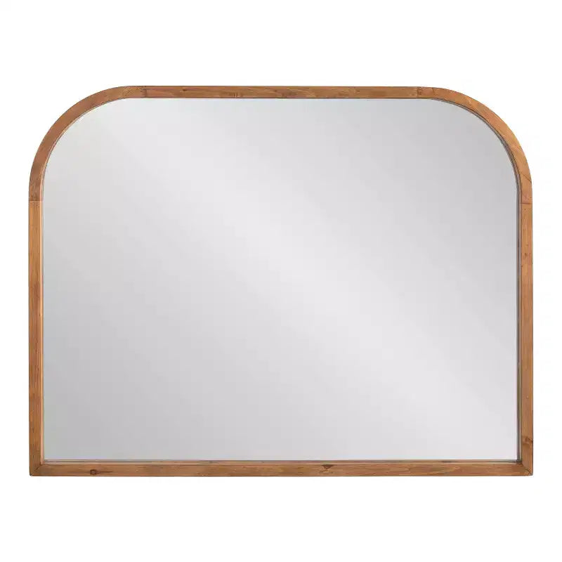 Wood Framed Arch Mirror