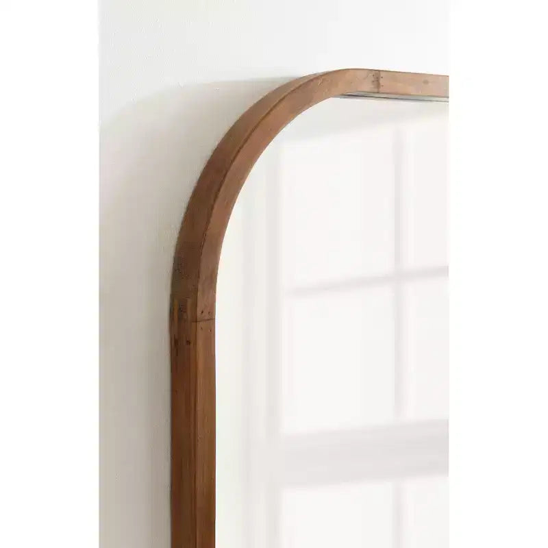 Wood Framed Arch Mirror