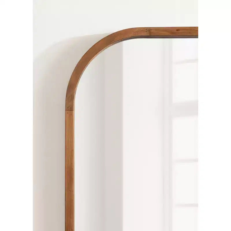 Wood Framed Arch Mirror