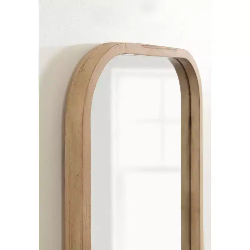 Wood Framed Arch Mirror