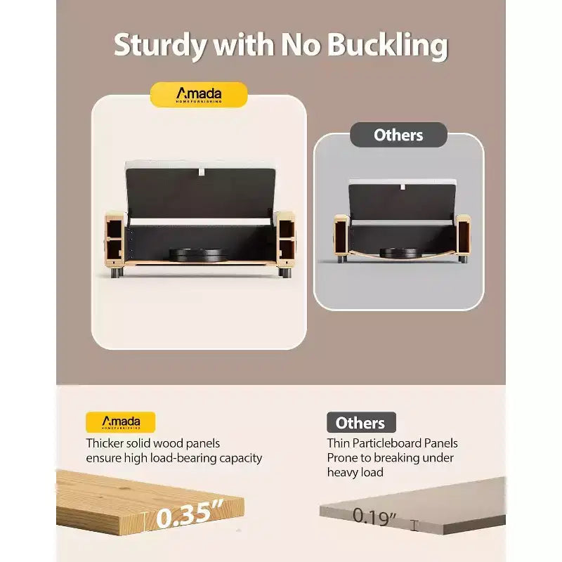 46 In storage shoe changing stool with safety hinges, suitable for bedroom, living room, and entrance benches, Maximum load capacity up to 400 LBS