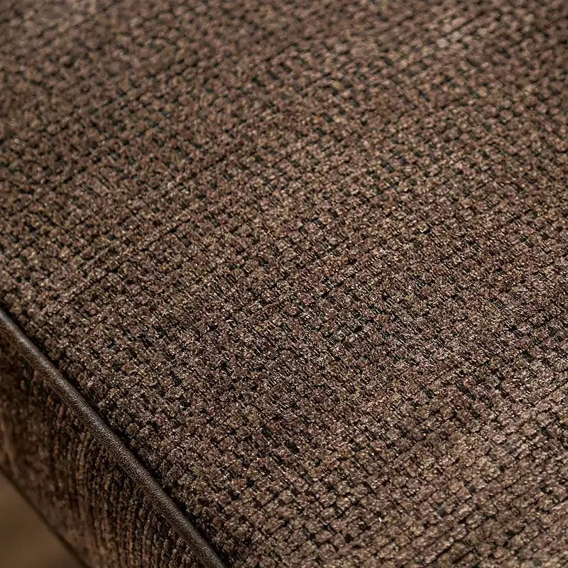 73" Traditional Loveseat with Nailhead Trim Brown