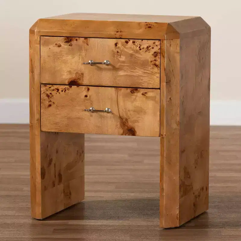 Wood Nightstand