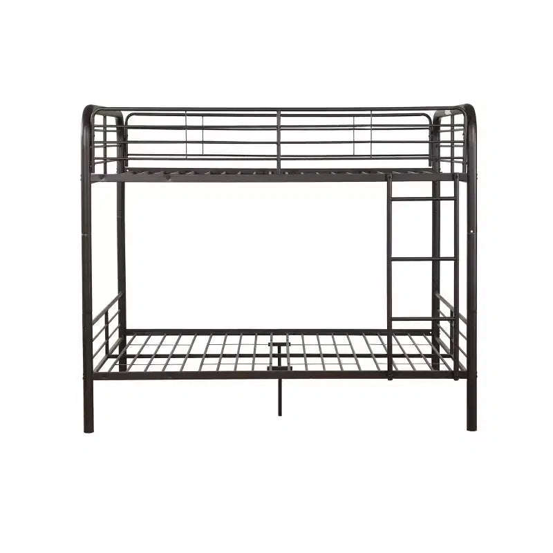 79" Full Bunk Bed Bristol Loft and Bunk Bed Dark Brown : Metal Frame, No Box Spring Needed