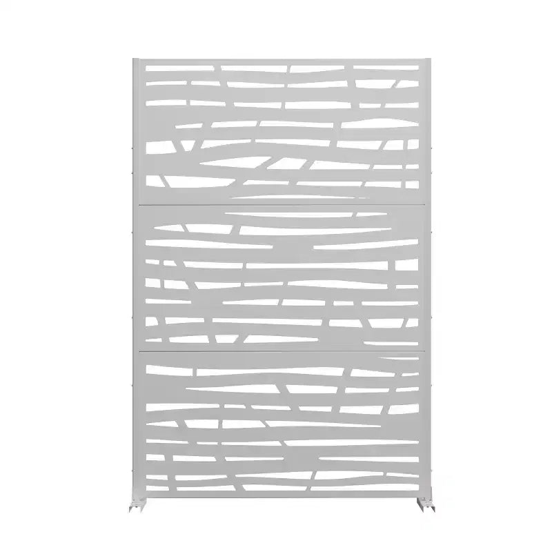 Metal Outdoor Privacy Screen Freestanding Patio Decorative Screens