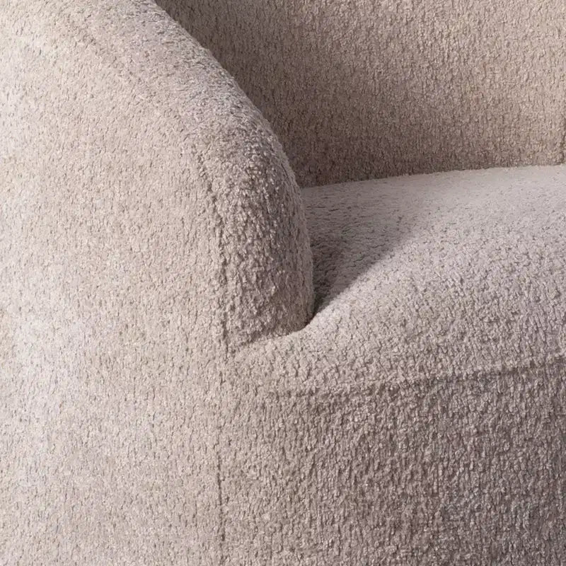 Upholstered 360 Degree Swivel Chair
