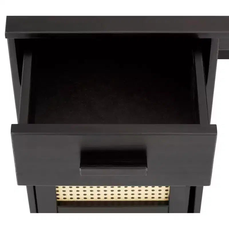 Desk with Closed Storage and Drawer