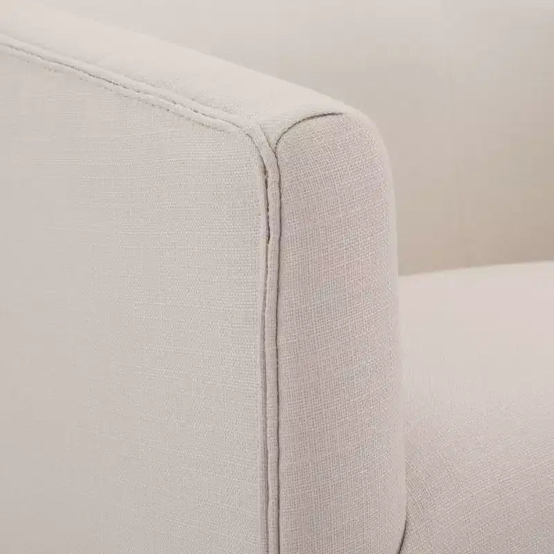 Elm Skirted Swivel Accent Chair