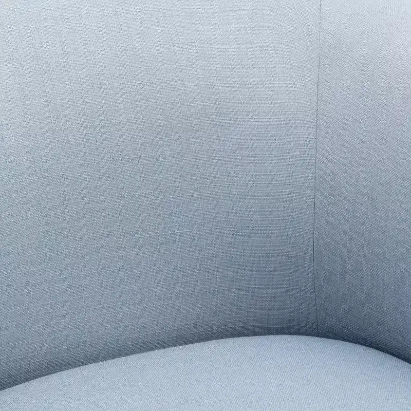 Elm Skirted Swivel Accent Chair