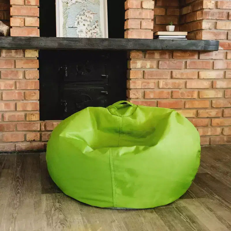 Classic Bean Bag Chair, Durable Polyester Nylon Blend, Kids