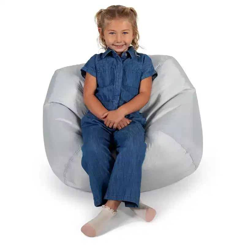 Classic Bean Bag Chair, Durable Polyester Nylon Blend, Kids