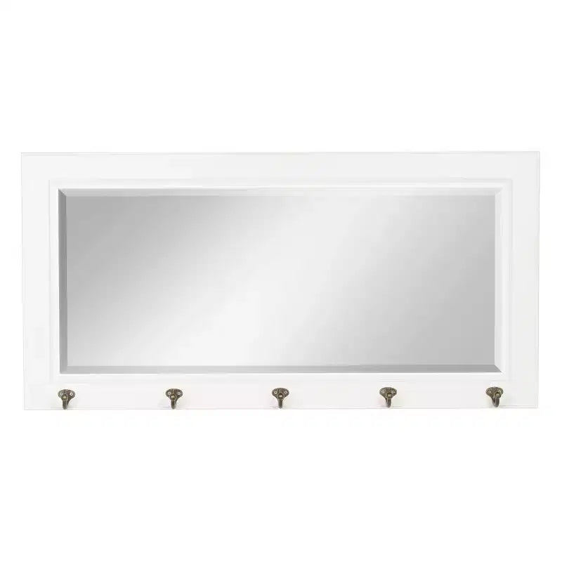 36 x 18 Pub Mirror with Metal Hooks