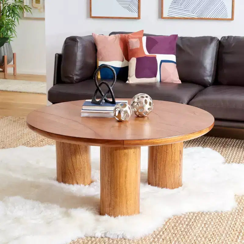 3-Leg Round Coffee Table