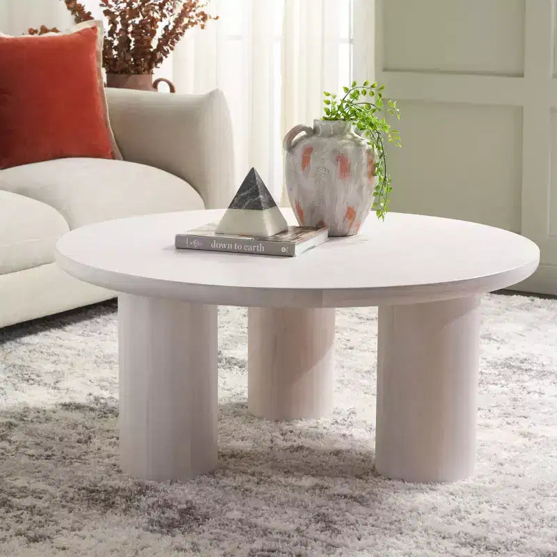 3-Leg Round Coffee Table