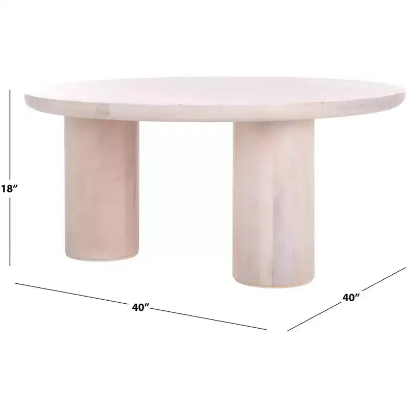 3-Leg Round Coffee Table