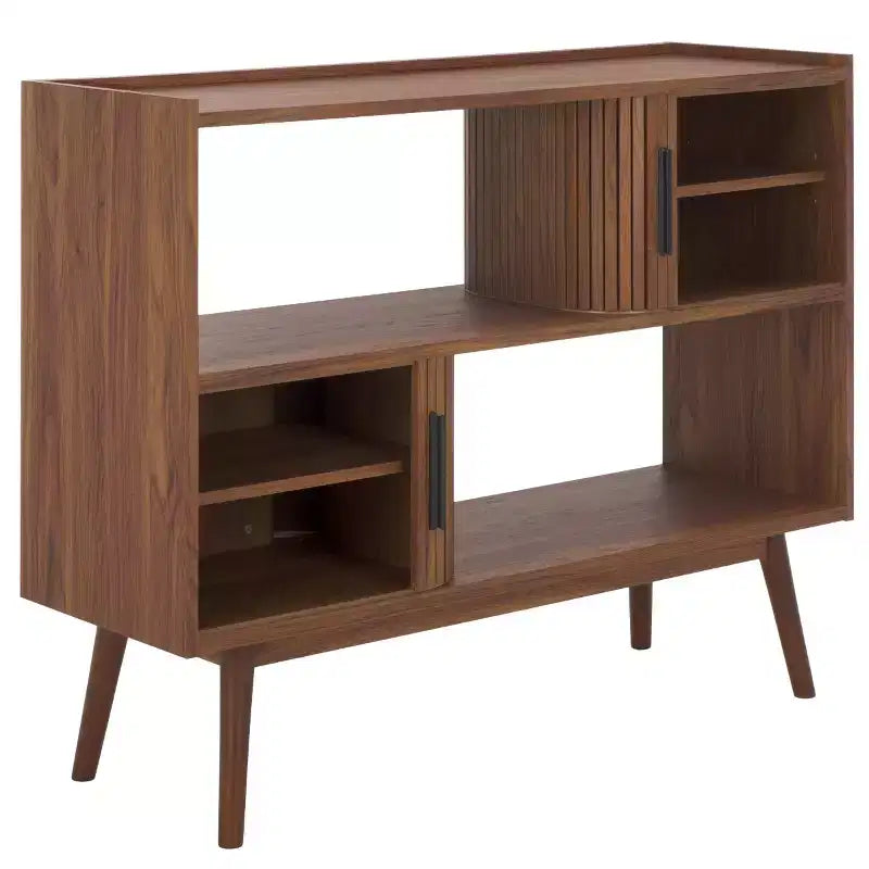 Tambour Door Media Stand