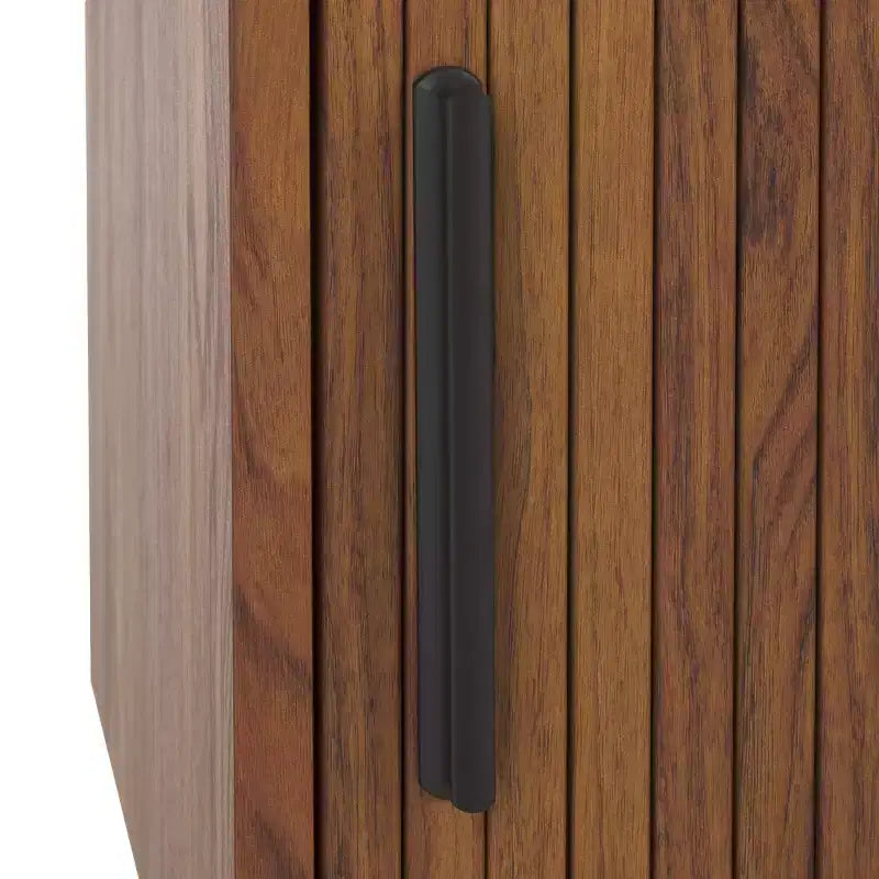Tambour Door Media Stand