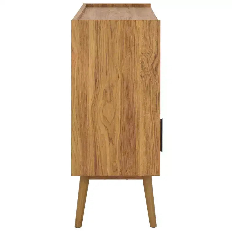 Tambour Door Media Stand