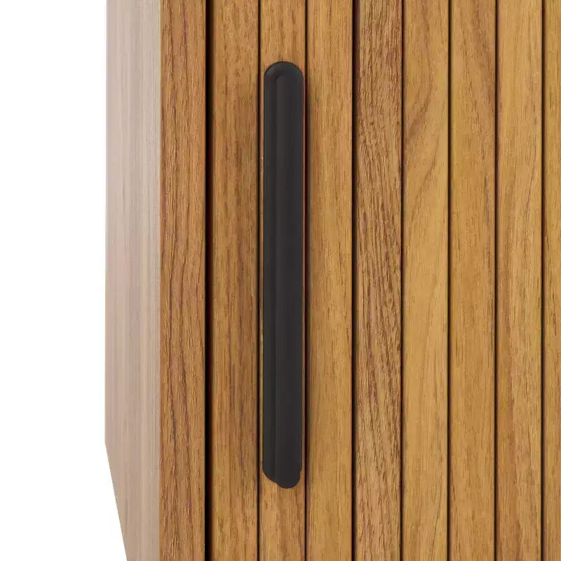 Tambour Door Media Stand