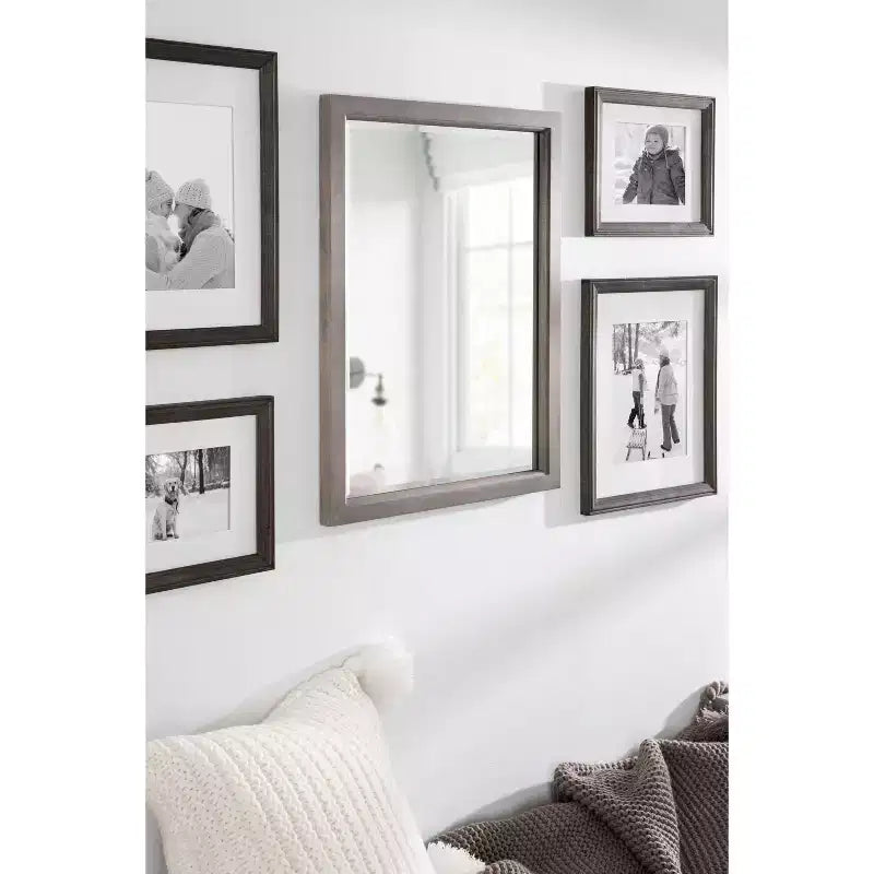 Wood Framed Decorative Wall Mirror