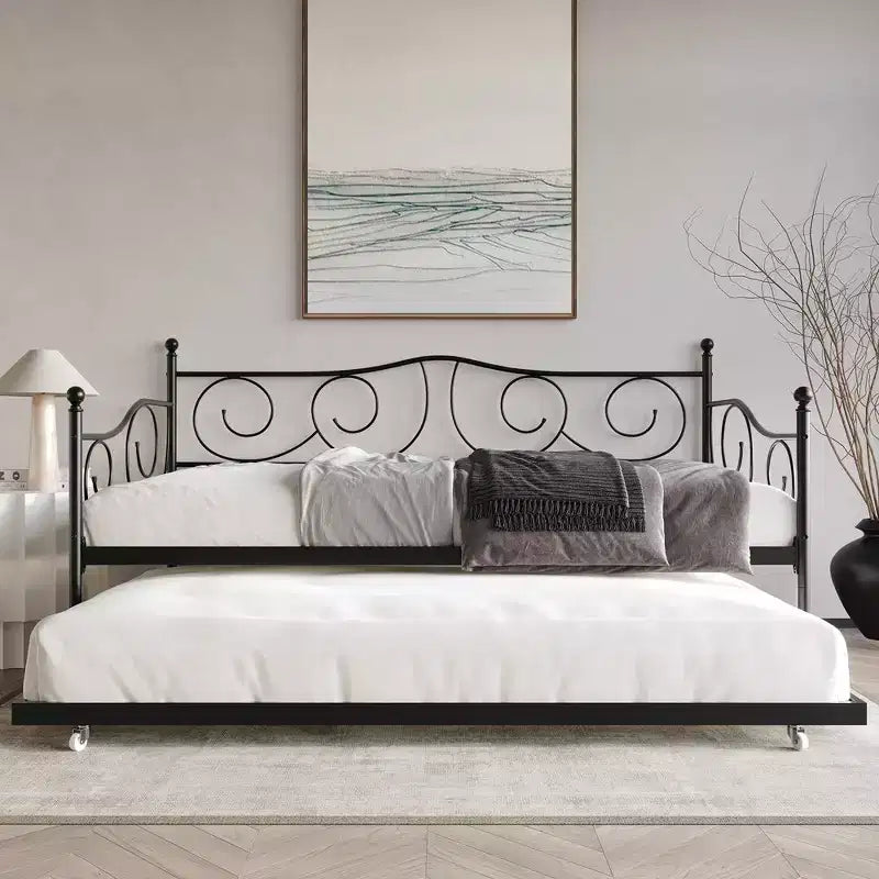Metal Daybed With Trundle
