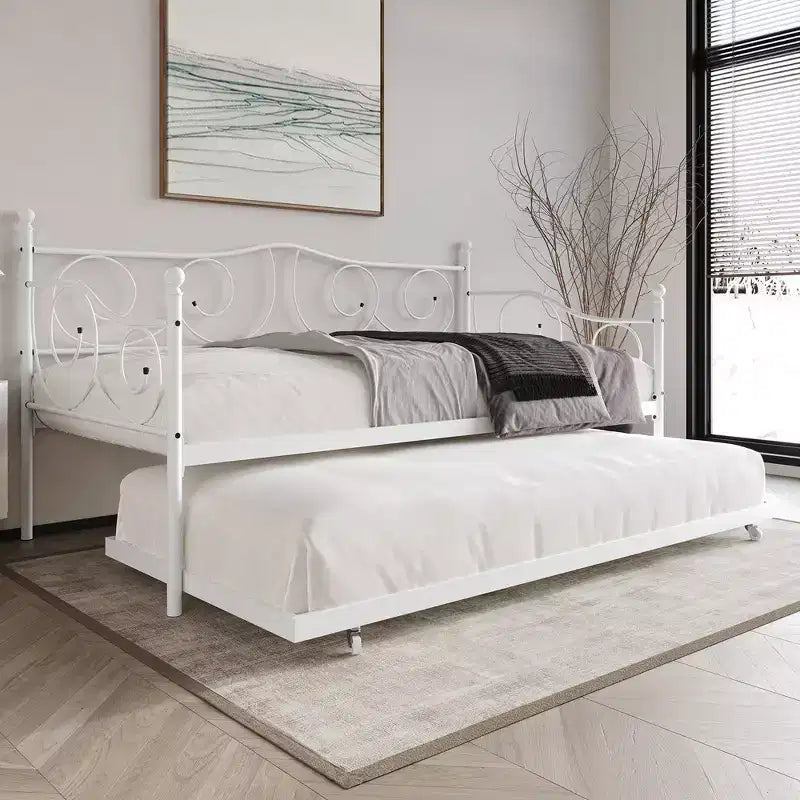 Metal Daybed With Trundle