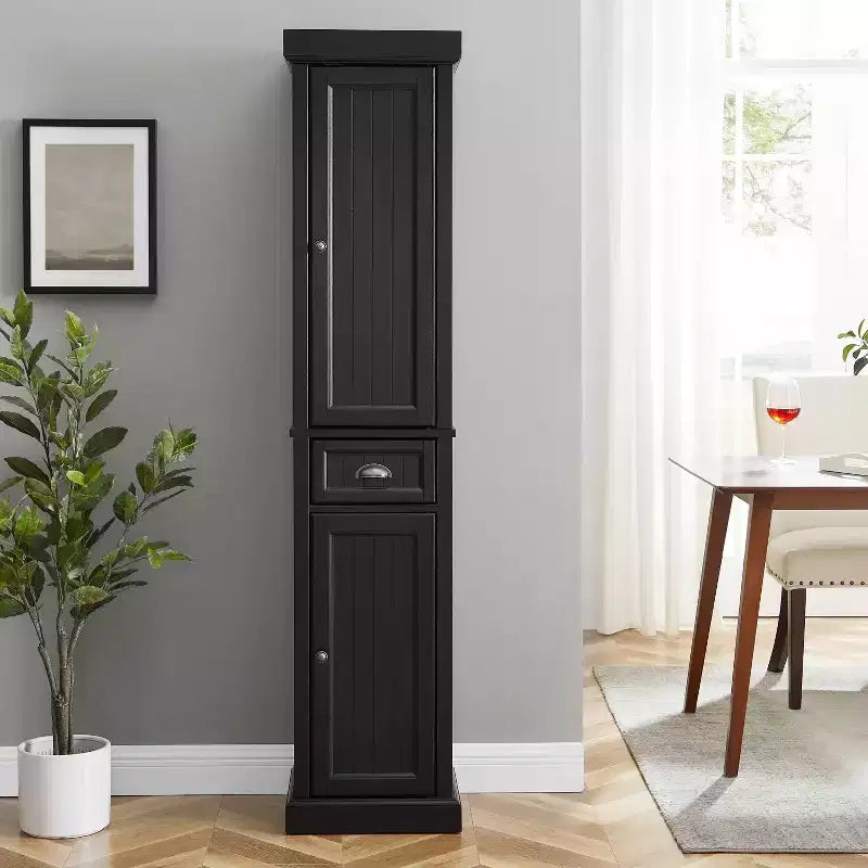 Tall Linen Storage Cabinet