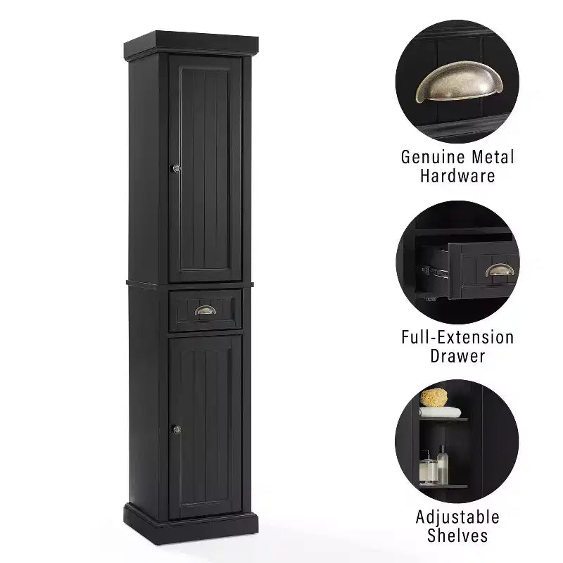 Tall Linen Storage Cabinet